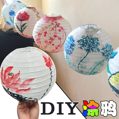 学校幼儿园手工制作涂鸦白色DIY