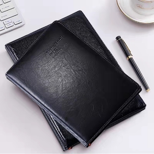 B3518K正品 红缘皮面笔记本记事本日记本B35100K3560K3548K 3525K