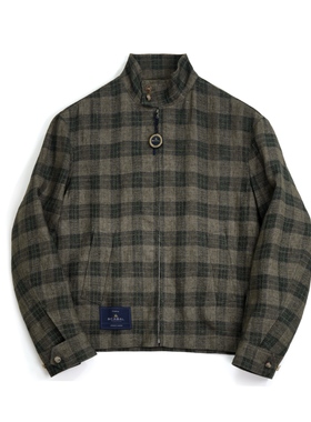 VIVIIVII Scabal PureLinen法产亚麻手工半衬lightness夹克