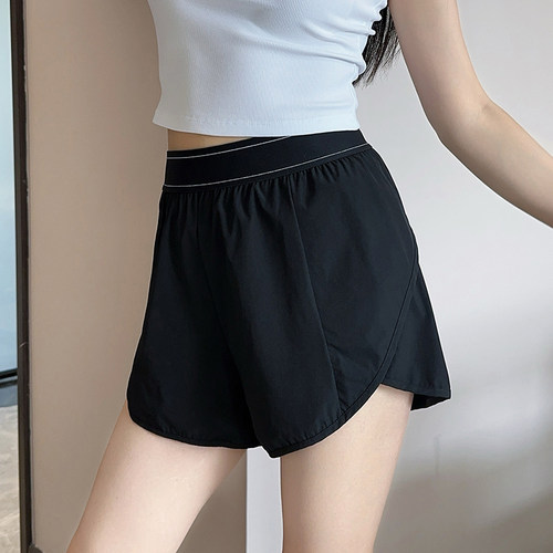 路伊梵运动短裤女健身服夏薄款