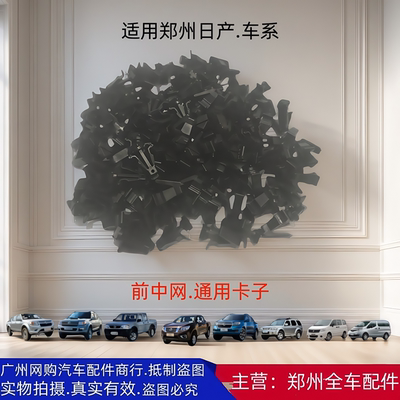 郑州皮卡NP300前中网格栅卡子