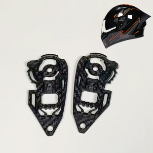 LVS底座jiekai配件ais艾狮镜片卡扣卡槽头盔揭面盔可甩镜改装全盔