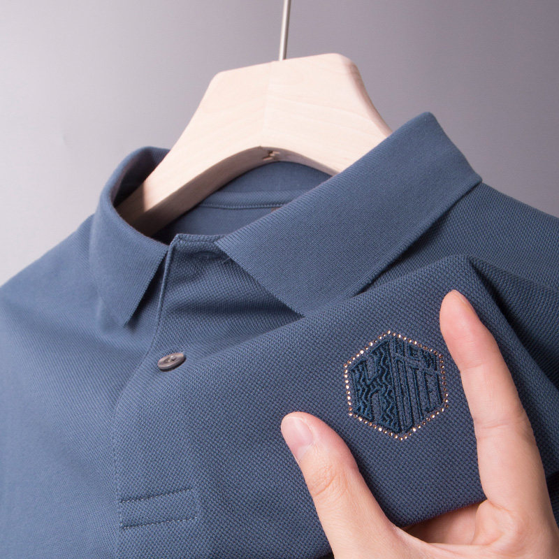 中年男士短袖t恤纯棉爸爸夏装