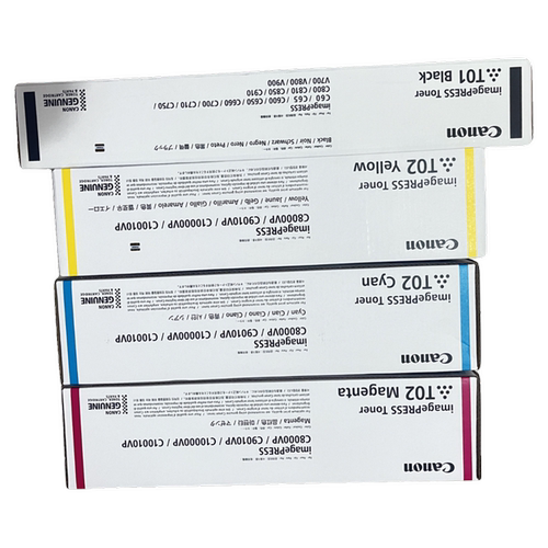 佳能碳粉盒 原装T01黑色T02彩色C650 C700  C800 910 c8000 9010