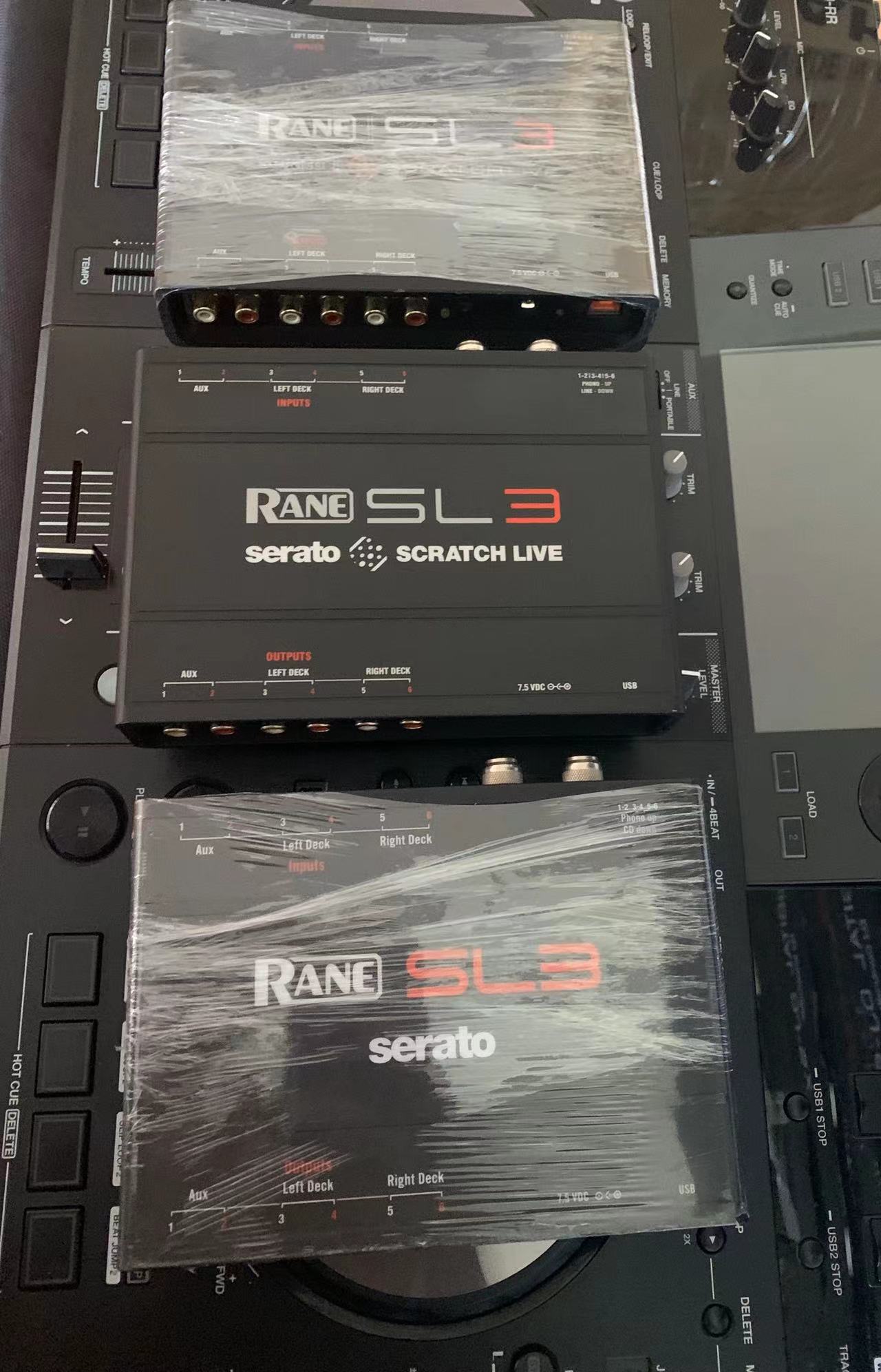 莱恩声卡rane scratch live sl1 2 3 4声卡打碟机包房dj专用现货
