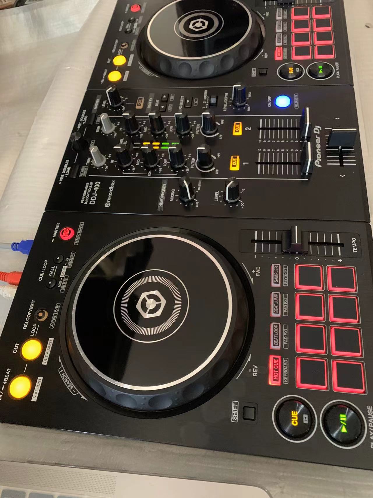 二手dj设备先锋DDJ-400打碟机控制器一体机现货 影音电器 打碟机 原图主图