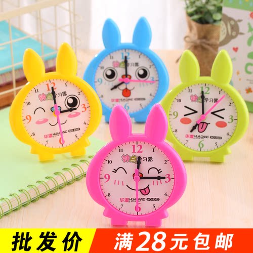 幼儿园时钟教具钟表学习器儿童益智早教认识时间模型地摊货源批发