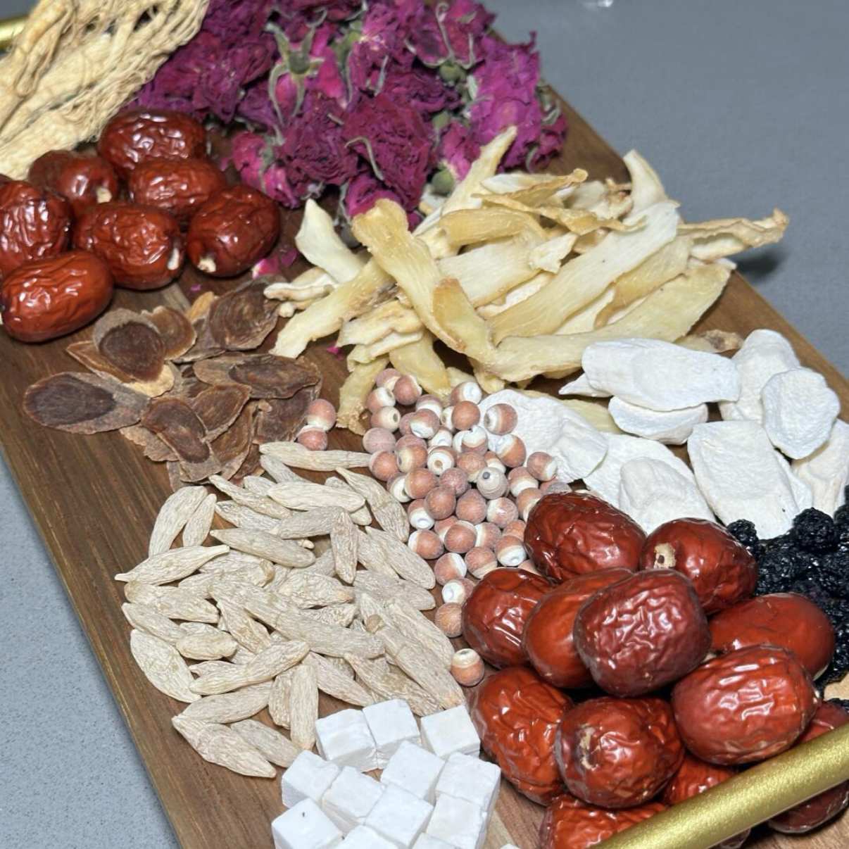 鲜炖阿胶材料包12味辅料搭配250克阿胶｜气血双补 素颜元气组合