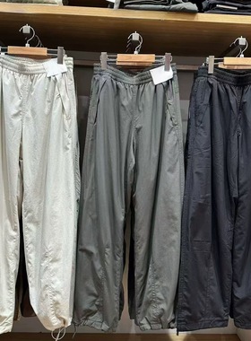 2025冬季新款女装保暖休闲加绒工装裤伞兵裤阔腿裤长裤479402