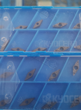 新款材质VCMT080204VF PR1425原装正品R0.4角京瓷35度数控车刀片