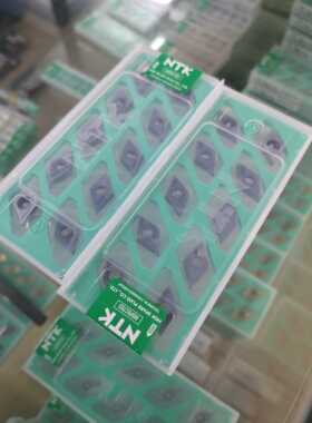 日本NTK外圆55度DCGT11T301MFNAM3 QM3精加工0.1角不锈钢车刀片
