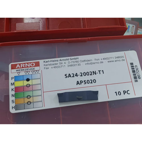现货德国ARNO进口SA24-2002N-T1 AP5020切断切槽刀片2.0MM
