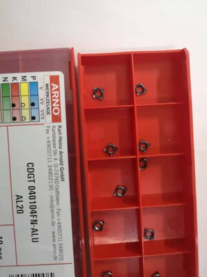 德国ARNO原装CDGT040104FN-ALU AL20精车不锈钢钛高温合金需订货