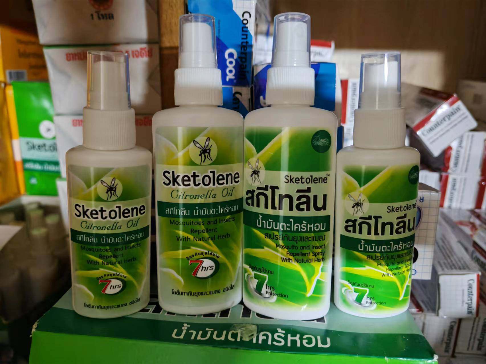 sketolene泰国大瓶装现货蚊液