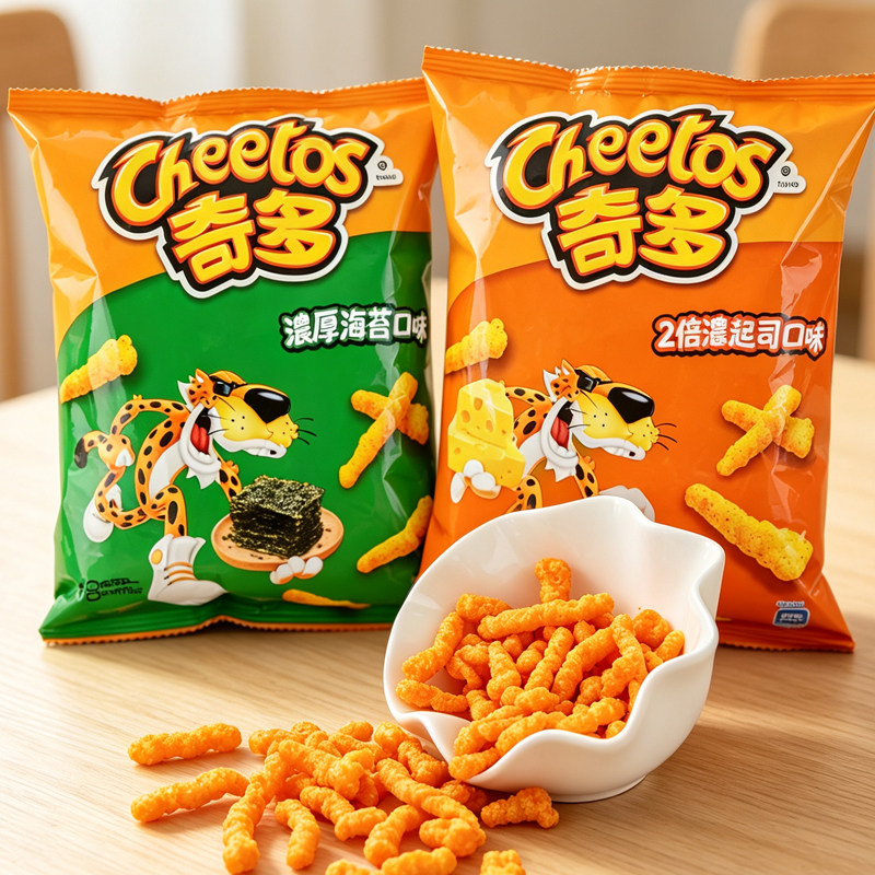 台湾进口奇多零食玉米棒膨化食品