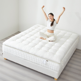 城堡·手工马尾毛床垫双层结构顶垫加主垫零胶水柔软包裹睡感