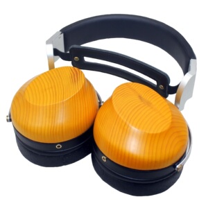 复古檀木头戴式有线耳机Hifi大尺寸70MM单元监听高端音乐游戏