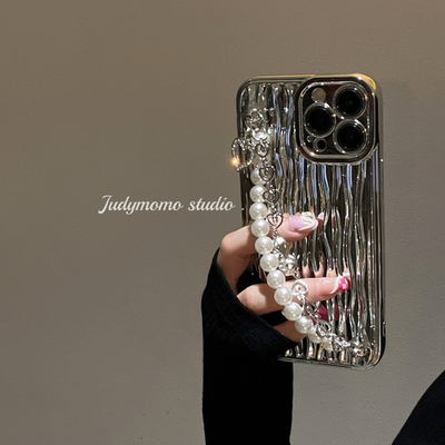 ins爱心短链条百搭苹果14新款软