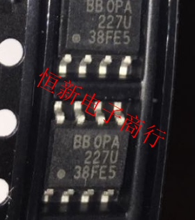 OPA227U OPA227UA SOP8贴片 低失真低噪音双运放 进口现货可直拍