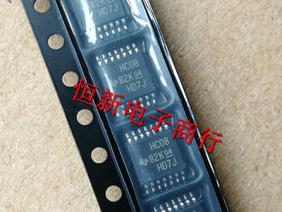 SN74HC08PWR 丝印HC08 新款奔腾B30点火驱动芯片 进口现货 可直拍