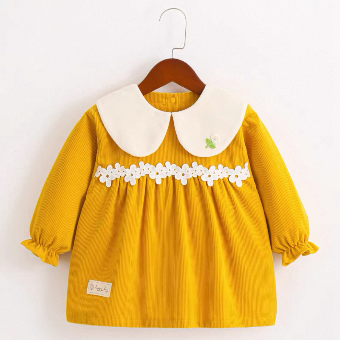 纯棉灯芯绒女童秋冬厚款防水反穿衣防脏外穿公主风围兜防脏外套,童装/婴儿装/亲子装,反穿衣/罩衣,淘宝优惠券,粉丝福利购,淘宝优惠卷