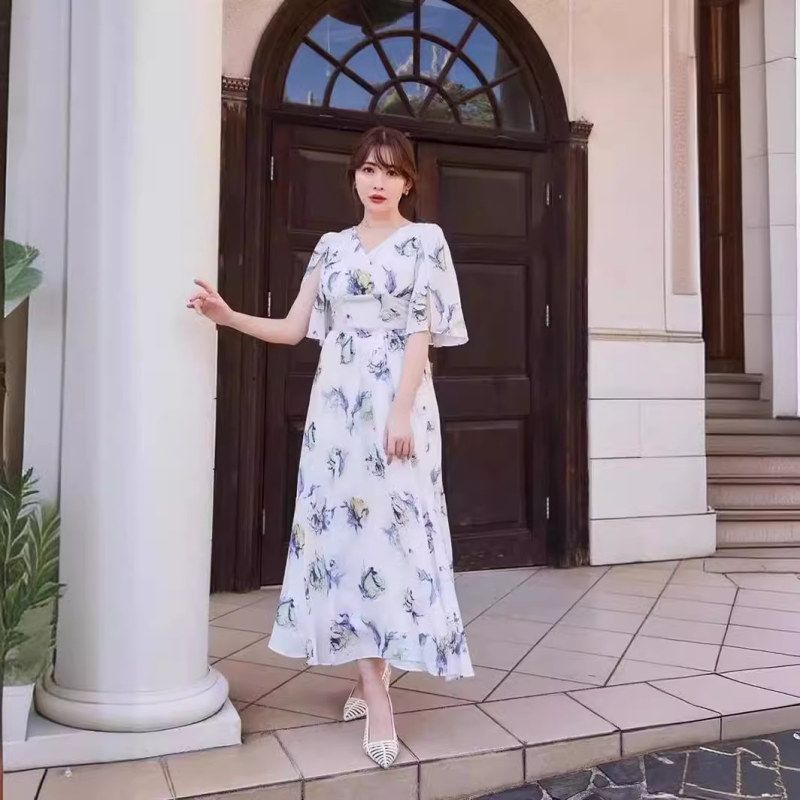 WZFS24041夏娘娘her新款披肩袖