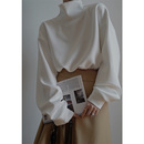 高领长袖 陈太太CHENTAITAI 抽绳卫衣 无以幻象