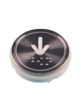 江南嘉捷电梯按钮A4N18639外呼A4J18638 A8轿内内呼蓝光盲文圆形