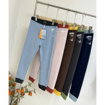 男女童10A抑菌德绒蓄热秋裤