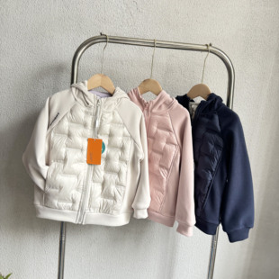 断码清仓！男女童秋冬款三防保暖连帽外套