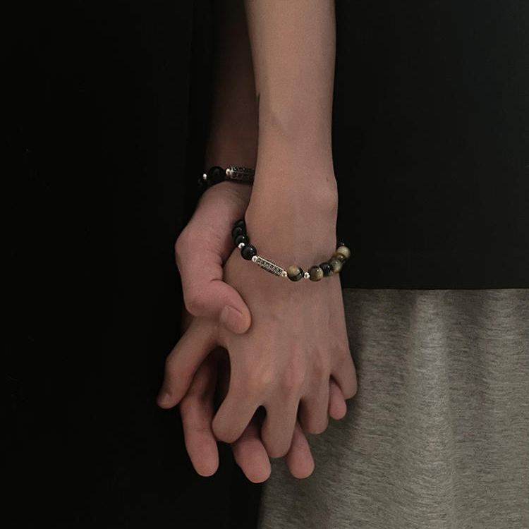 一十七手作同款六字真言情侣手链