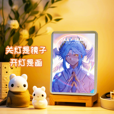 ch国拟五常国手办周边镜子画countryhumans小夜灯摆件送朋友礼物