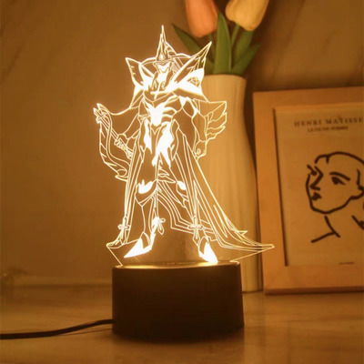 王者荣耀周边小夜灯李信韩信玄策凯澜马超手办李元芳孙悟空摆件