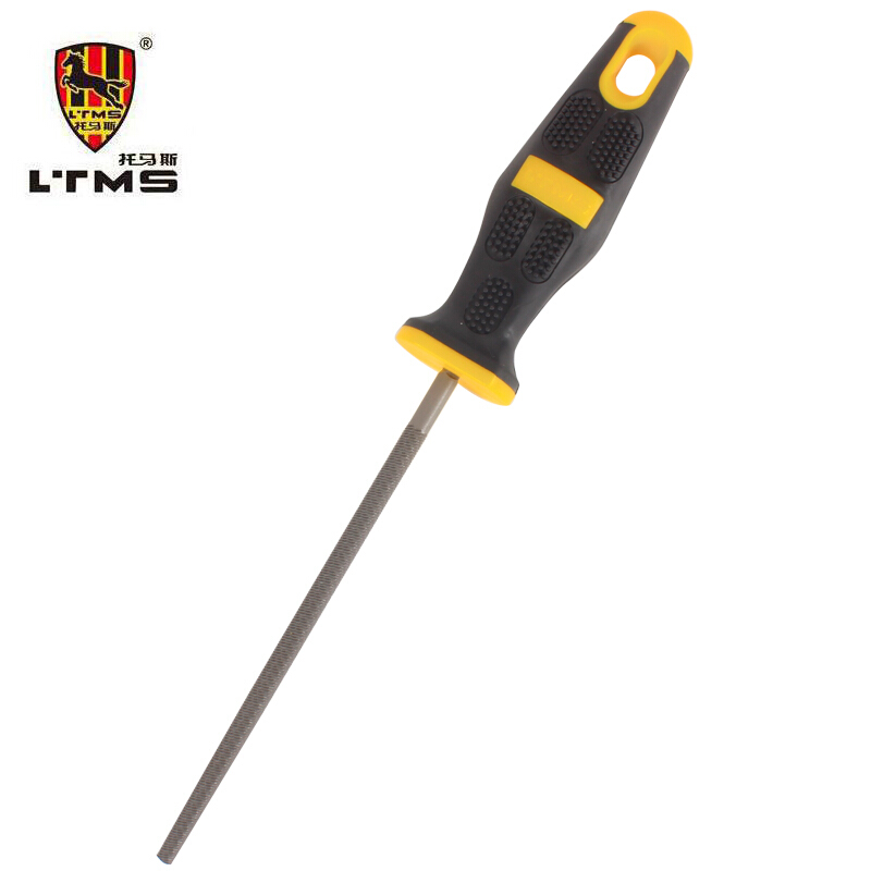 托马斯工具  LTMS 钢锉锉刀钳工中齿钢锉刀扁锉圆锉半圆锉三角锉