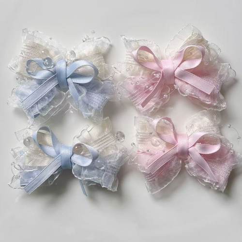 甜美花边珠链洛丽塔蝴蝶结DIY饰品配件发夹手机壳箱包鞋袜配饰