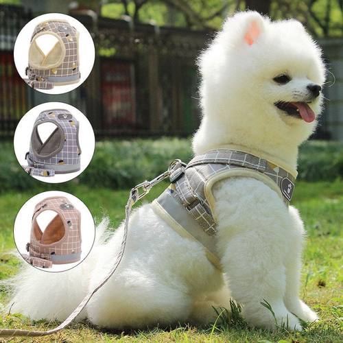 跨境宠物牵引绳狗狗胸背带背心
