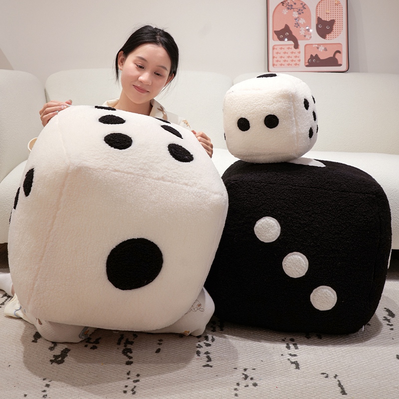 点数大色子骰子抱枕超大号益智