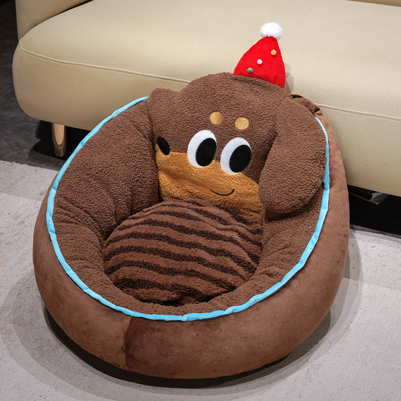 加大加厚腊肠狗蒲团坐垫儿童