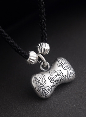 足银枕头男女潮童都能戴