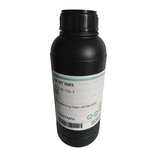 GH2220喷头喷码打码UV墨水 高速50米每分钟喷码停机2小时不晕墨