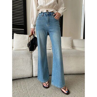 司南时髦摩登腔调法式复古高腰