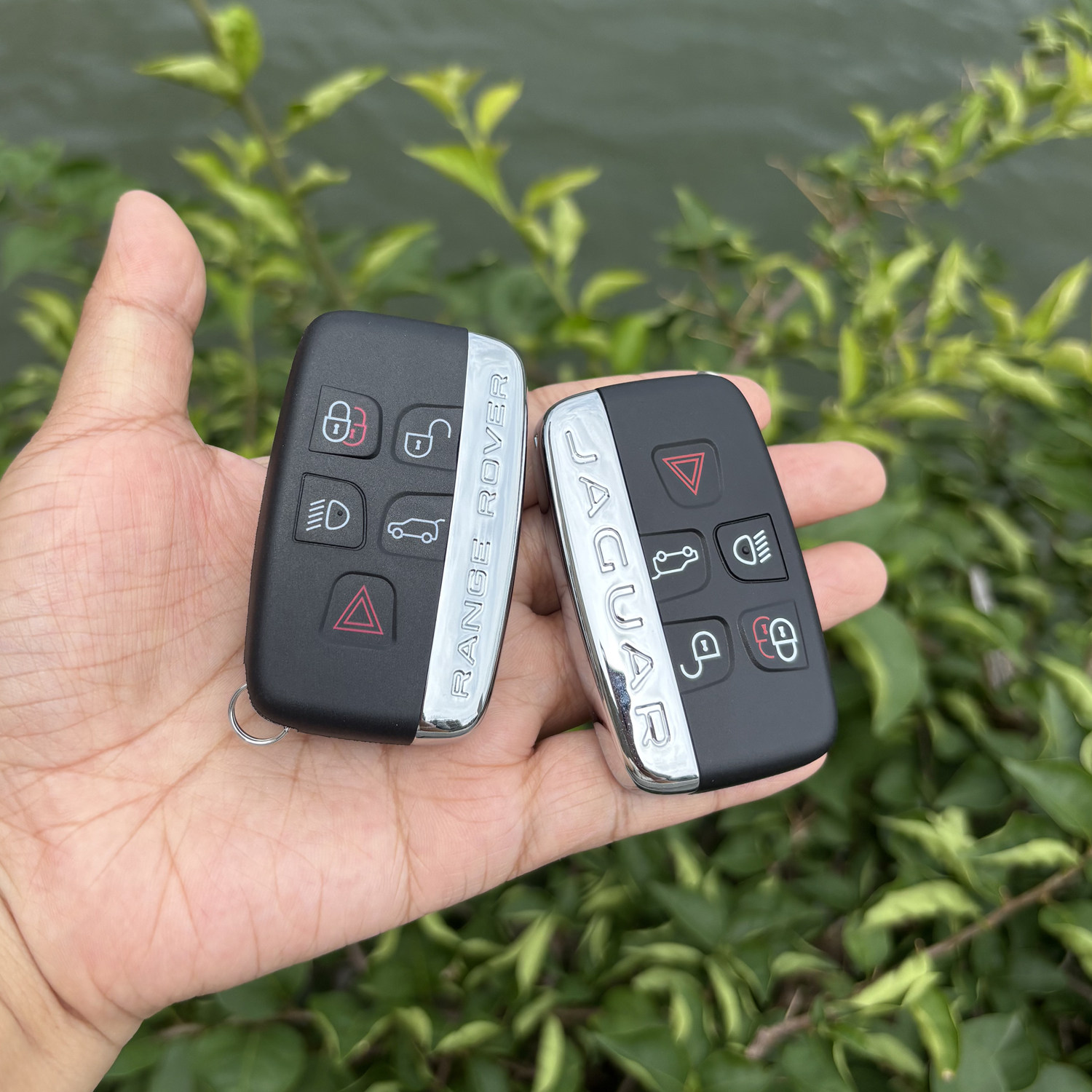 汽车遥控钥匙替换新外壳适用于路虎揽胜运动版极光发现4神行2捷豹图片