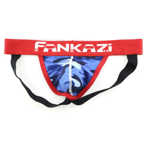 时尚迷彩网孔透气低腰男士内裤