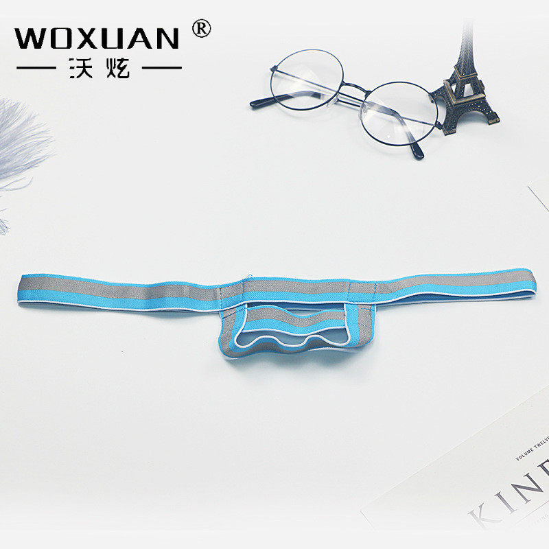 woxuan男士专用吊环 中间镂空提睾带提型带男式装饰吊环 0005-dh