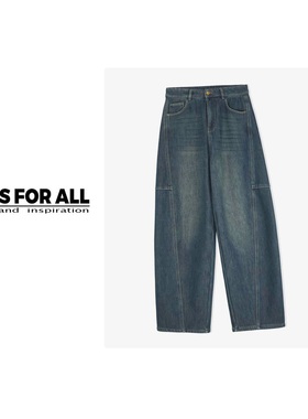 RS FOR ALL  加绒复古设计师款牛仔裤RSSG6028