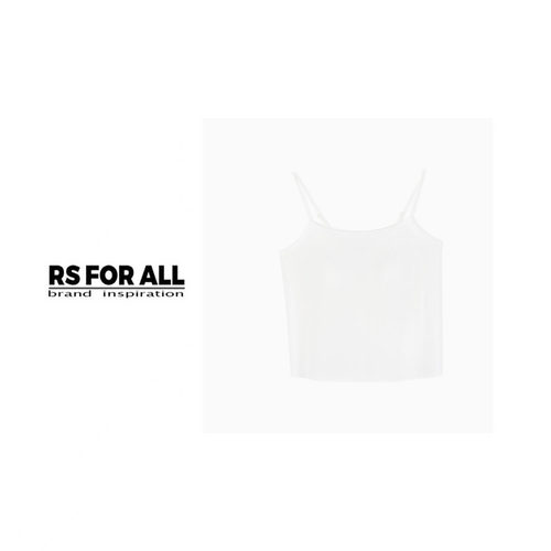 RS FOR ALL  桑蚕丝细肩带背心打底吊带上衣RSLD309