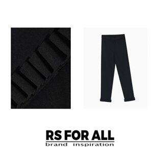 翻边休闲裤 收腰简约款 ALL RSZMS6121 FOR