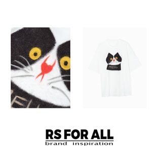 ALL 莱赛尔猫咪圆领T恤RSCF216 FOR