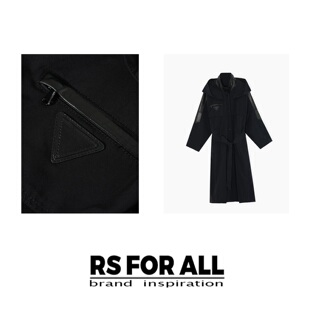 油腊绵羊皮中长款 ALL 三防风衣外套RSDL2009 FOR