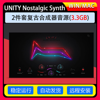 2件套复古合成器音源-AVA Music Group UNITY Nostalgic Synth